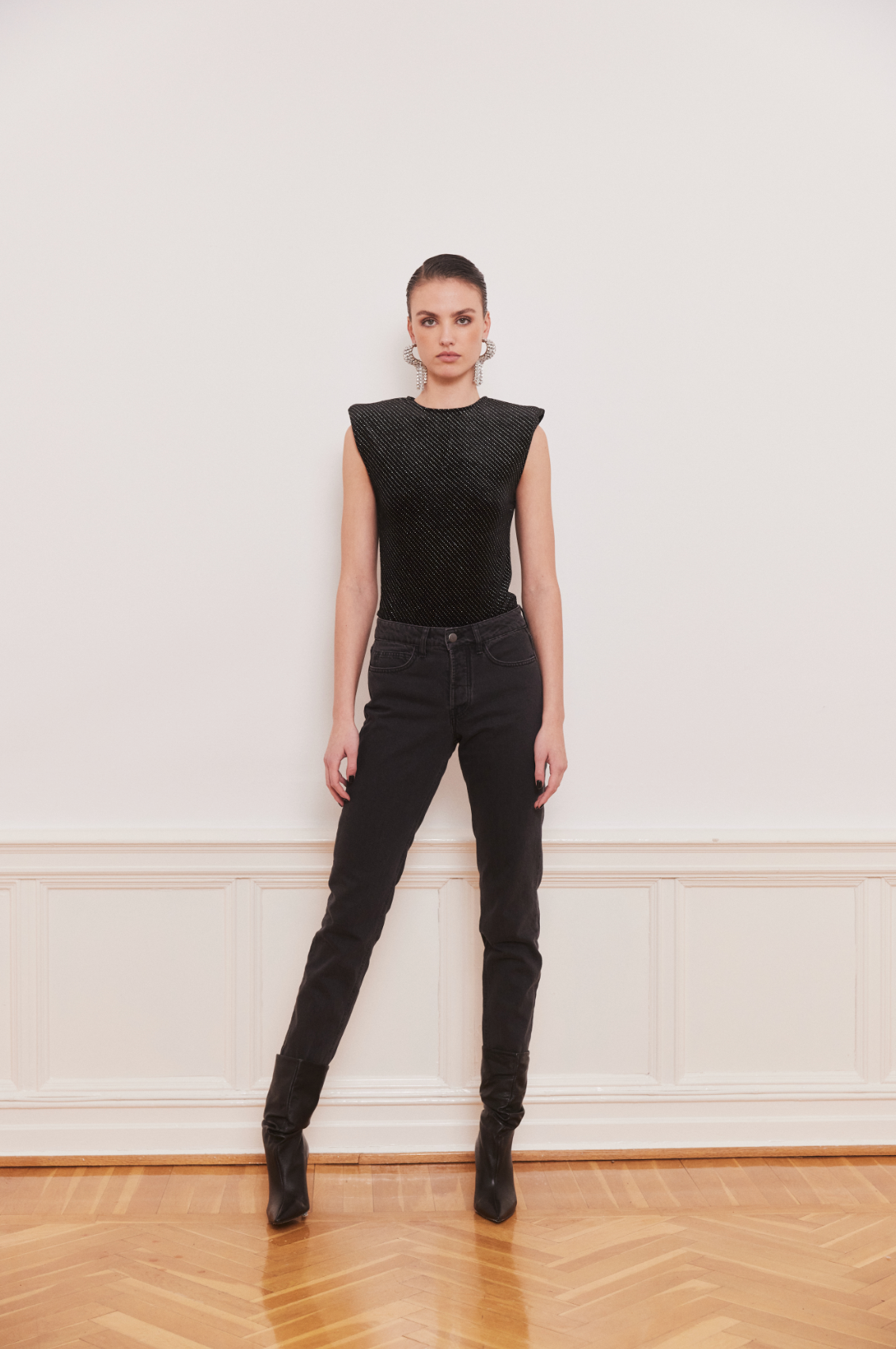 Midnight Body Black Bluser